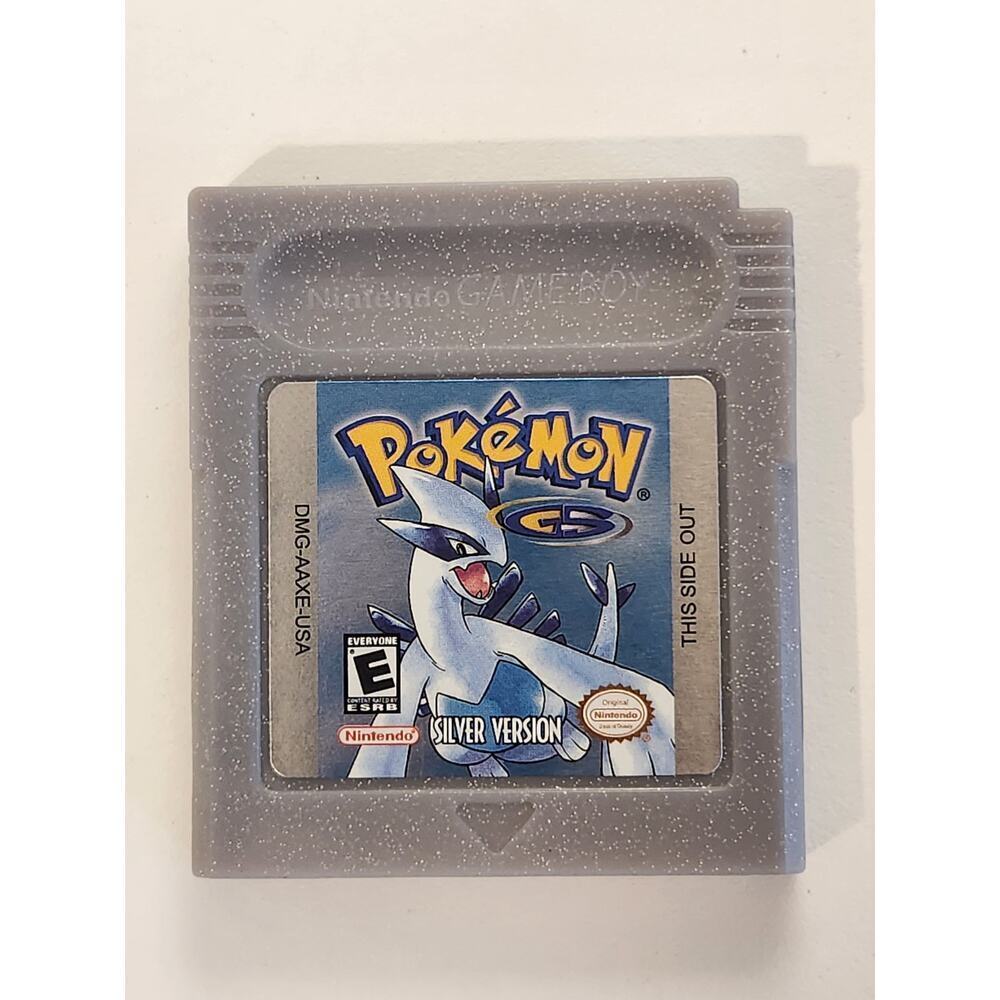Nintendo Gameboy Color GBC Pokemon Silver US Version Tested Working EUC
